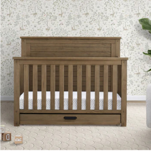 Caden 6-in-1 Convertible Crib with Trundle Drawer - Delta Children