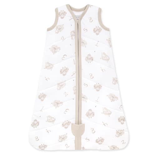 Burt's Bees Baby Beekeeper Infant Wearable Blanket, 100% Organic Cotton Unisex, Girl, Boy Swaddle Transition Sack - Light Weight 0.5 TOG or Medium Weight 1.5 TOG - Newborn Essentials Sleep Clothes