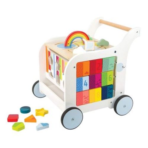 Small Foot Wooden Elephant Baby Walker And Activity Center