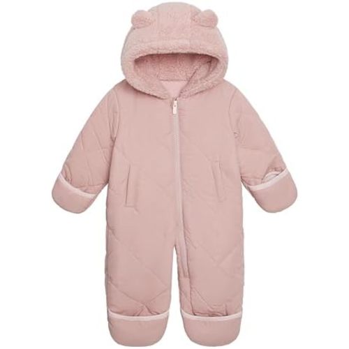Carter's baby-girls Cozy One-piece Footed Pram Suit