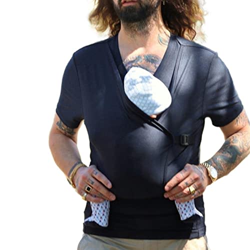 Amtopiyo Dad Kangaroo T-Shirt Mom Soothe Little Wrap Carrier V Neck Short Sleeve Tank Tops