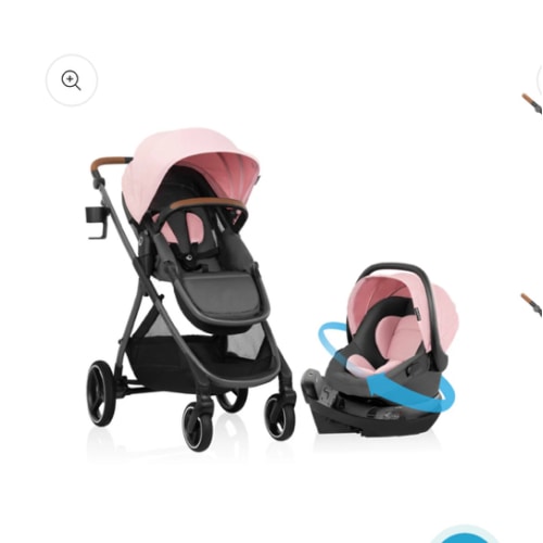 Shyft Intuiti Travel System with Revolve180 LiteMax NXT Rotational Infant Car Seat