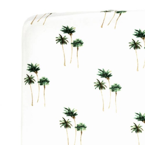 Bamboo Muslin Crib Sheet