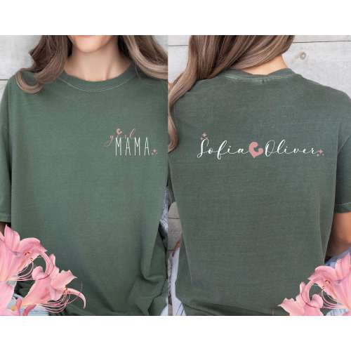 Comfort Colors® Girl Mama Shirt, Girl Mama Tee, Mom Tshirt, Gift For Girl Mom, Mother's Day Shirt, Mother's Day Gift, Girl Mama Club