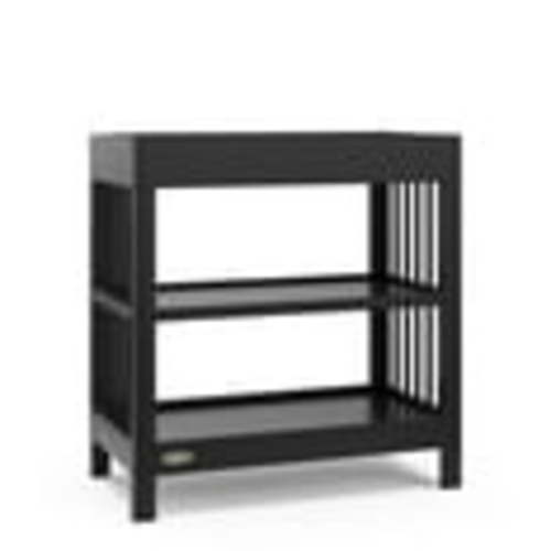 Graco Teddi Infant Wood Changing Table with Changing Pad, Black