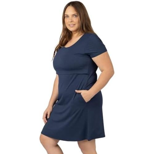 Kindred Bravely Eleanora Maternity Nightgown and Lounge Dress, Ultra Soft