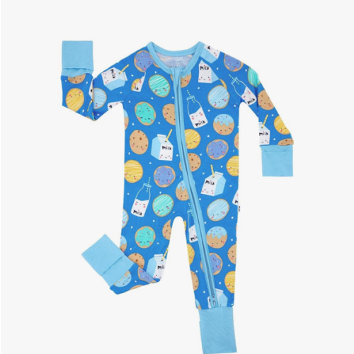 Little Sleepies Pajamas for Baby Boys & Girls, Viscose from Bamboo Baby Pajamas, Snug Baby Sleeper, Toddler PJs, 2-Way Zipper