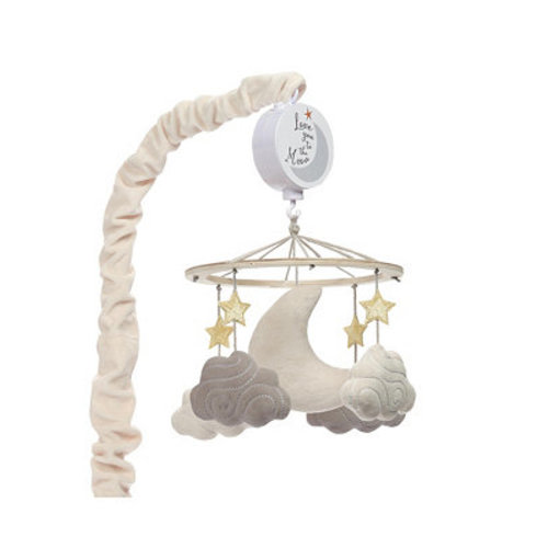Goodnight Moon Musical Baby Crib Mobile Soother Toy - Stars/Clouds