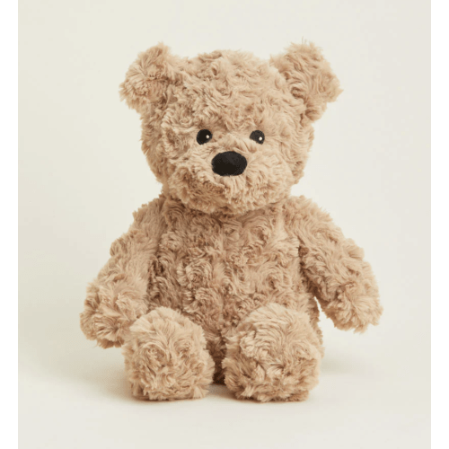 Microwavable Brown Curly Bear Warmies | Warmies USA