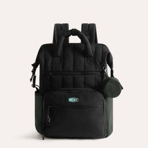 Bagsmart 25L Walker Featherlight Travel Diaper Backpack - Black