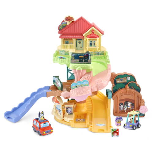VTech Bluey Road Trip Playset - Bonus Accessories with Accessories, Baby and Toddler Toys
