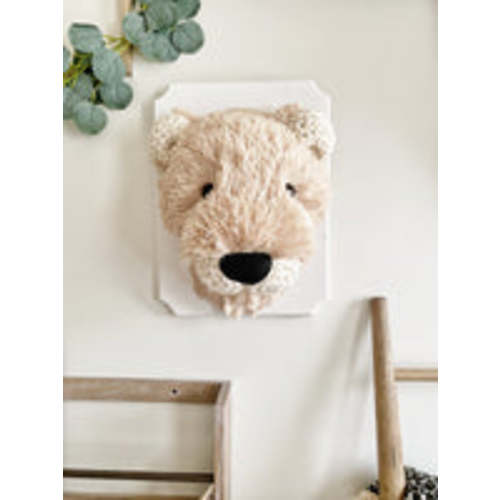 Lioness Wall Mount Nursery Decor | Plush Animal Wall Art – ClaraLoo
