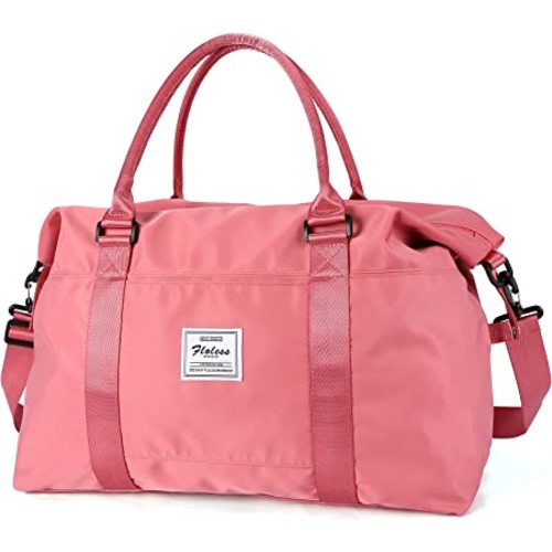 Travel Duffel Bag,Sports Tote Gym Bag,Shoulder Weekender Overnight Bag for Women