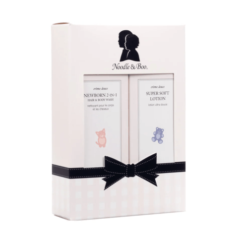 Noodle & Boo Newborn Gift Set 8 oz (2 pack)