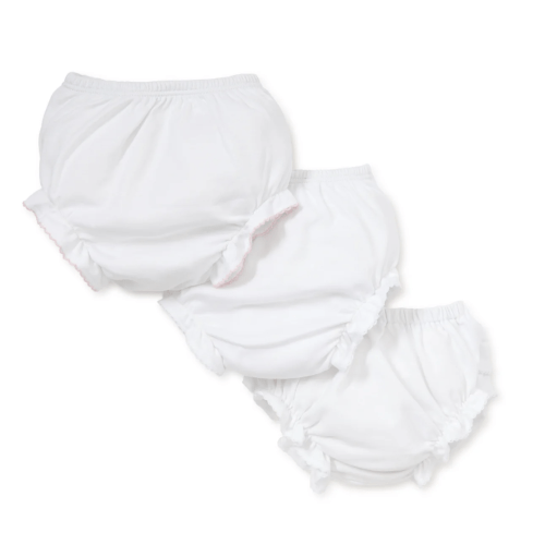 White Kissy Basics Diaper Cover Set