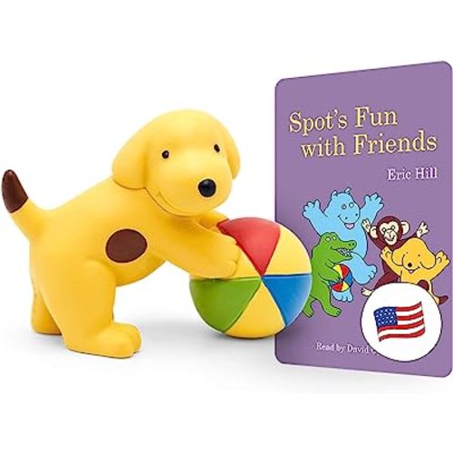 Tonies Spot's Fun with Friends Audio Toy Figurine from Eric Hill, narrated by Celebrity Voices