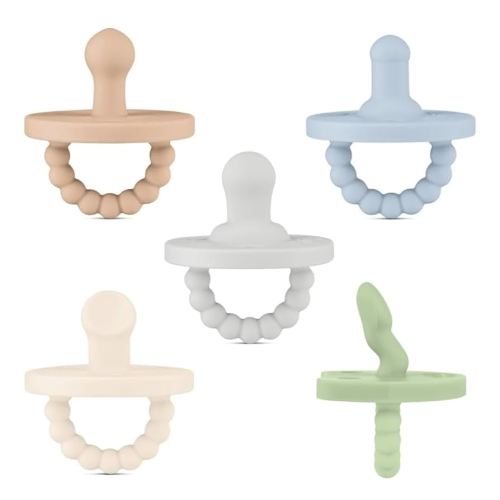 Ryan & Rose Cutie PAT Pacifier Teether (Starter Kit, Boy)