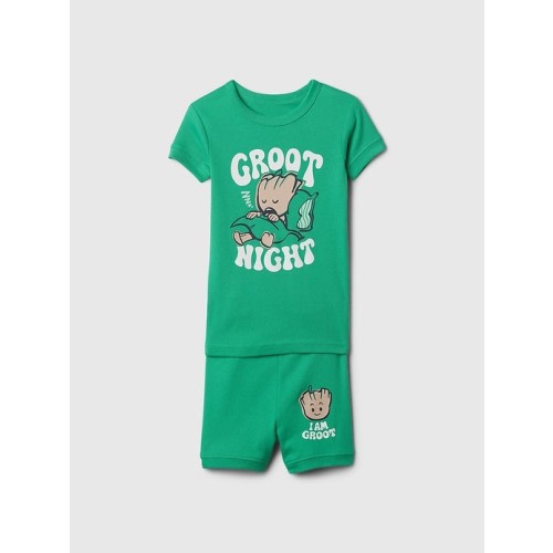 babyGap | Marvel Organic Cotton Short PJ Set in simply green