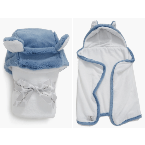 Luxe Faux Fur Hooded Towel