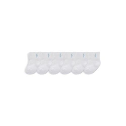 Boys' Gripper Socks, Pack of 6 - Baby
