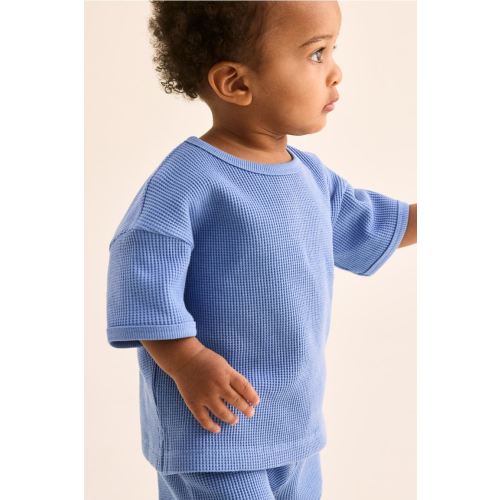2-piece Waffled Cotton Set