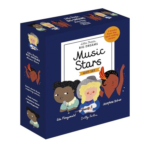Little People, BIG DREAMS: Music Stars: 3 books from the best-selling series! Ella Fitzgerald - Dolly Parton - Josephine Baker