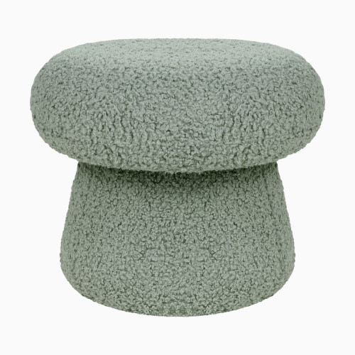 babyletto Mushroom Pouf - Sage Teddy Loop