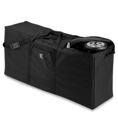 J.L. Childress Black Stroller Carrier and Travel Bag for Standard/Dual Strollers - BLACK - STORAGE BAG