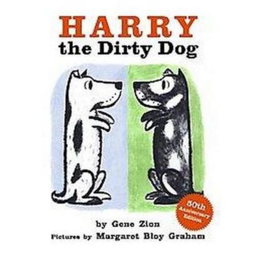 Harry The Dirty Dog Board Book (anniversary) (50th Ed.) - By Gene Zion (hardcover)