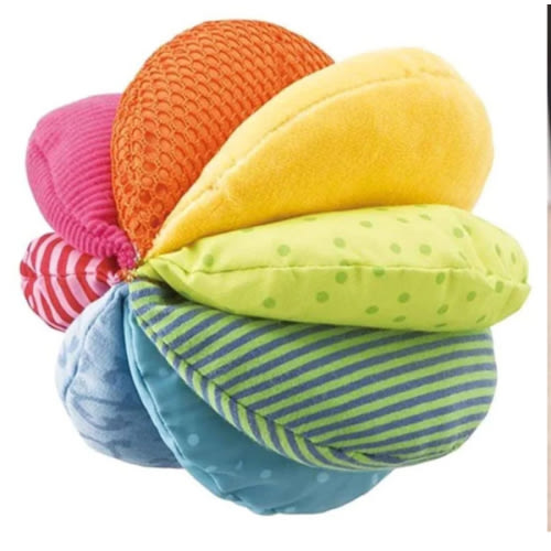 HABA Rainbow Fabric Baby Ball