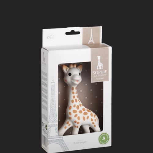Sophie la girafe | Handcrafted for 60 Years in France | Natural Rubber | Designed for Teething Babies | Awaken All 5 Senses | Easy to Clean