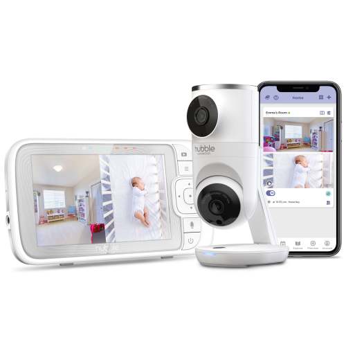 Hubble Connected Dual Vision with 5" Parent Unit