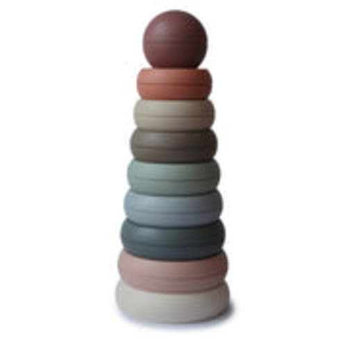 Mushie Baby Stacking Rings Toy