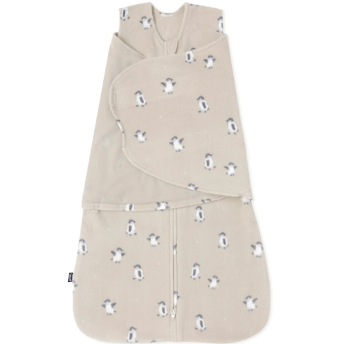 Penguin Micro-Fleece Swaddle Newborn | HALO