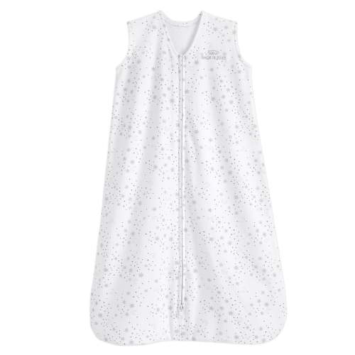 Halo® Sleepsack® Wearable Blanket, 100% Cotton, Midnight Moons Grey, Infant, Unisex, Medium, 6-12 Months