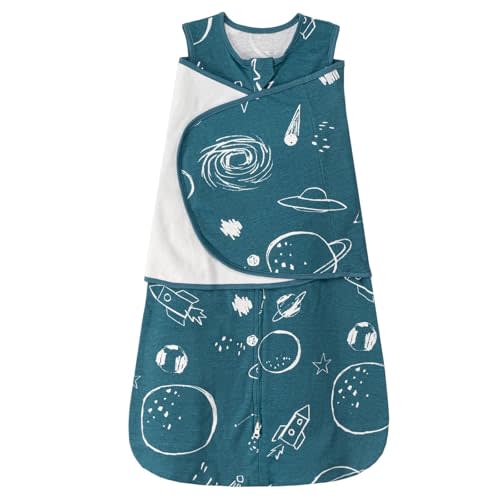 ZIGJOY Sleep Sack Swaddle 1.0 TOG Baby Wearable Blanket 100% Cotton Baby Swaddle Blanket for Newborns