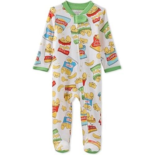 100% Organic Cotton 2-Way Zip Sleeper 6-9 Mo