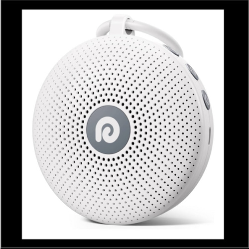 Dreamegg White Noise Machine - Portable Sound Machine for Baby Adult, Features Powerful Battery, 21 Soothing Sound, Noise Canceling for Office & Sleeping, Sound Therapy for Home, Travel, Registry Gift