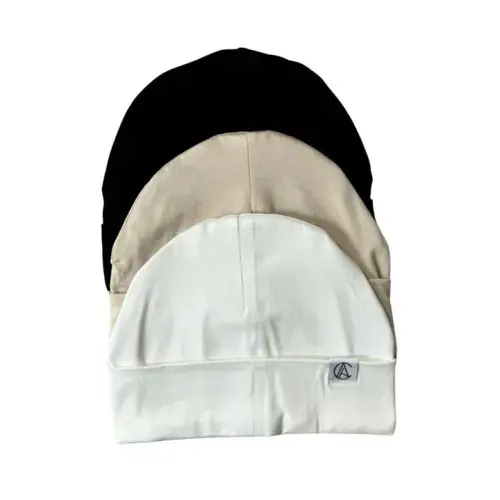 Satin lined Jersey Beanie Trio Bundle – Aarin & Co.