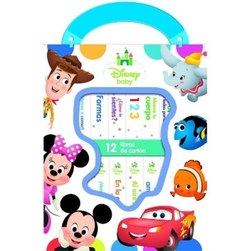 Disney Baby Spanish - My First Library 12 Block set by Phoenix