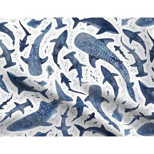 Minky Whale Shark Crib, Surfer Baby Blanket, Beach Baby Crib Blanket, California Palm Trees Waves Blanket, Ocean Sea Nautical Crib Bedding