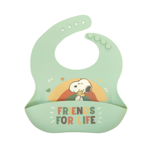 Peanuts Snoopy Silicone Unisex Infant Bib
