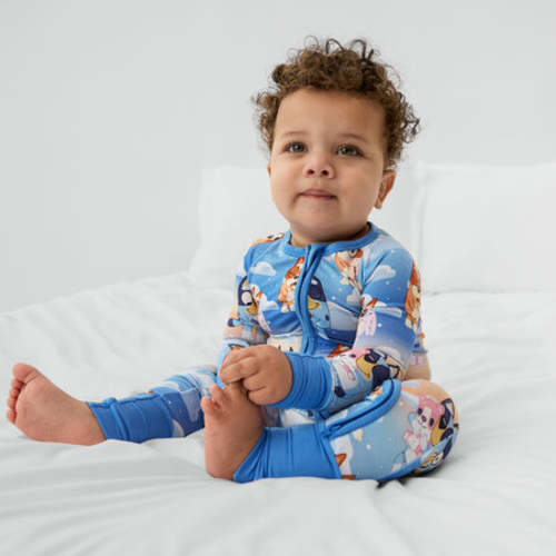 Bluey Blue Sleepytime Zippy