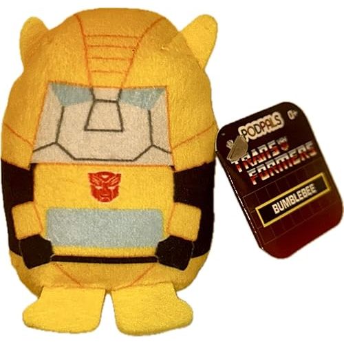Just Play Transformers Bumblebee 3 inch Plush Toy, Autobot, Collectible, Yellow
