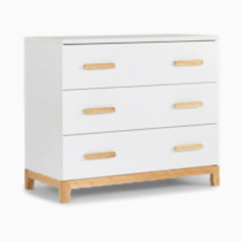 dadada Lala Little 3-Drawer Dresser - White/Natural