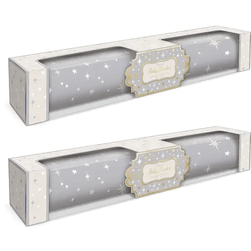 Lady Jayne Baby Powder Scented Drawer Liners - 6 Liners per Unit (Twinkle Star Pattern, 2 Units)