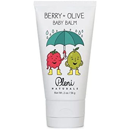 Pleni Naturals Berry + Olive Baby Balm, Skincare for Kids, 2 oz.
