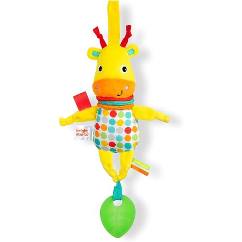 Bright Starts Pull, Play & Boogie Musical Activity Toy for Stroller - Giraffe - Unisex, Newborn +