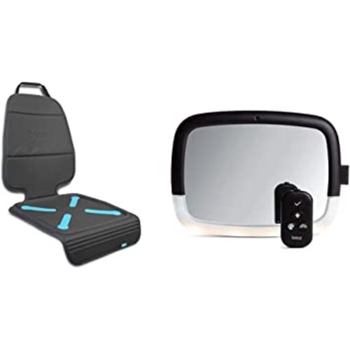 Munchkin® Brica® Elite Seat Guardian™ Car Seat Protector and 360 Pivot Night Light™ Baby in-Sight® Car Mirror