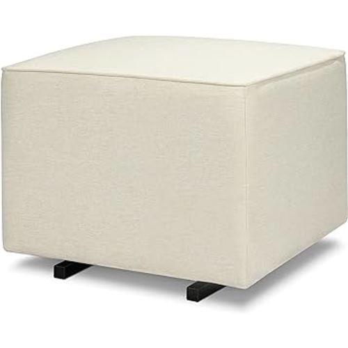 Davinci Universal Gliding Ottoman in Vanilla, GREENGUARD Gold & CertiPUR-US Certified